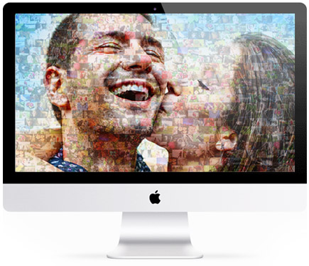 mosaico foto mac top