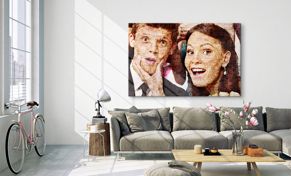 mosaico muchas fotos apartamento